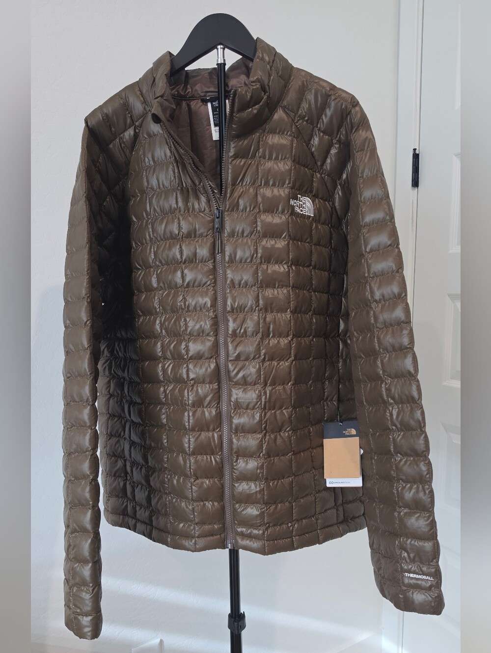 NWT The North Face Brown Men's ThermoBall Puffer Jacket Size XX-Large